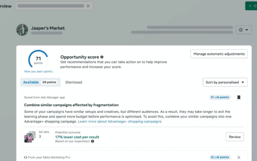 Meta Unlocks Opportunity Score for All Advertisers: A New Era of Real-Time Campaign Insights