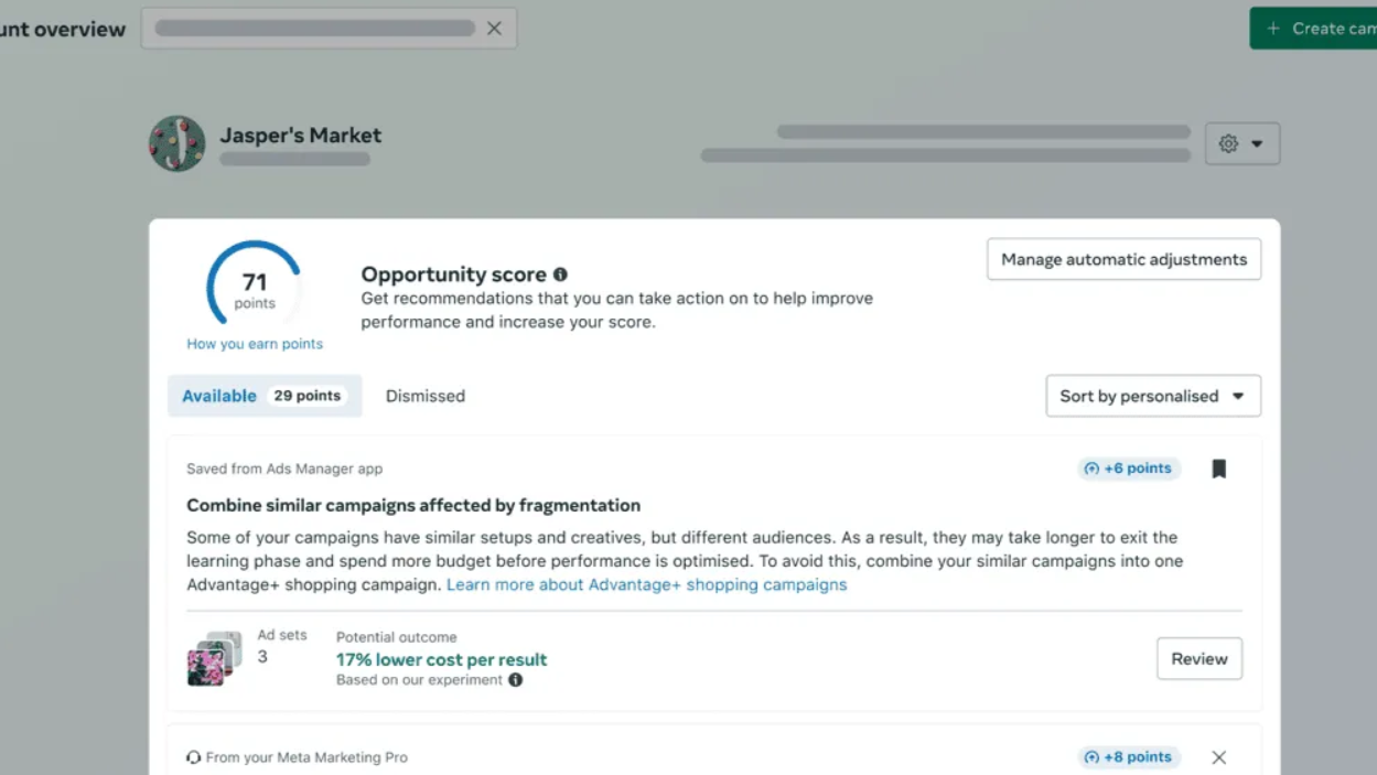 Meta Unlocks Opportunity Score for All Advertisers: A New Era of Real-Time Campaign Insights