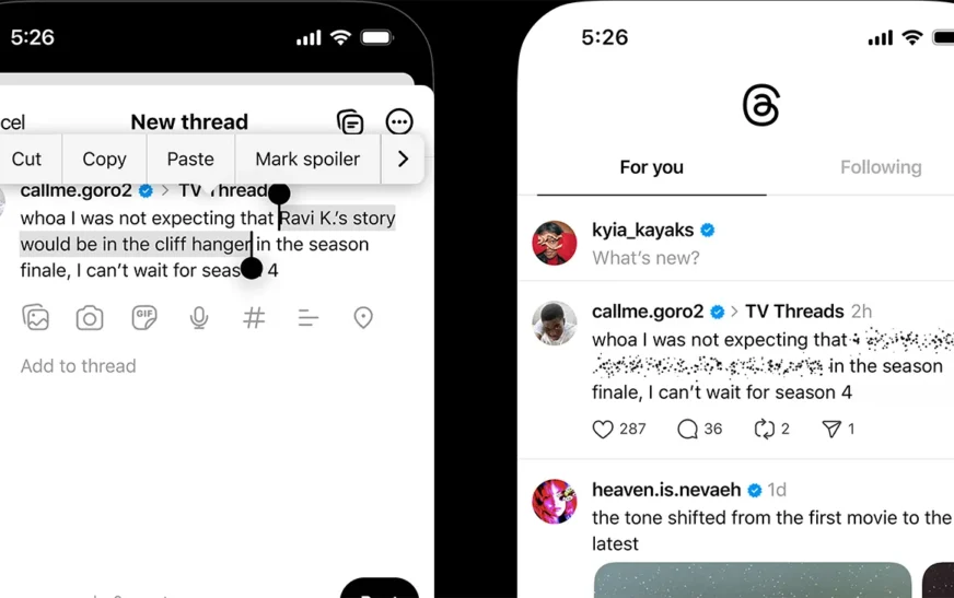 Threads Unveils Spoiler Tag: Control What Your Friends See and When
